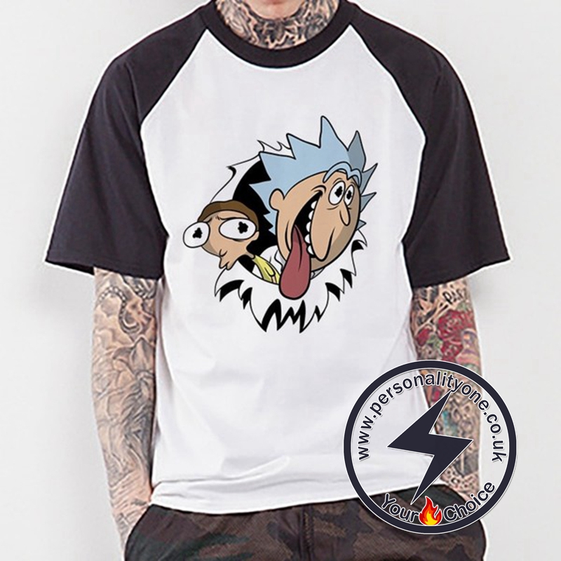 2020 Rick And Morty Raglan T-shirt