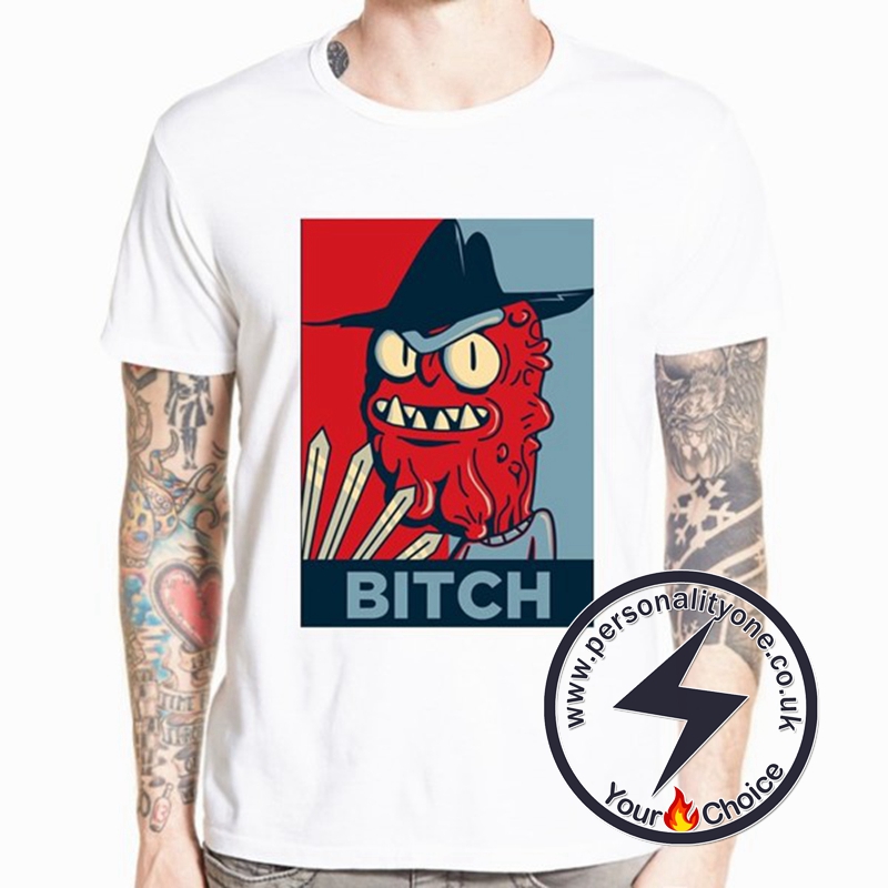 Blue & Red Bitch T-shirt