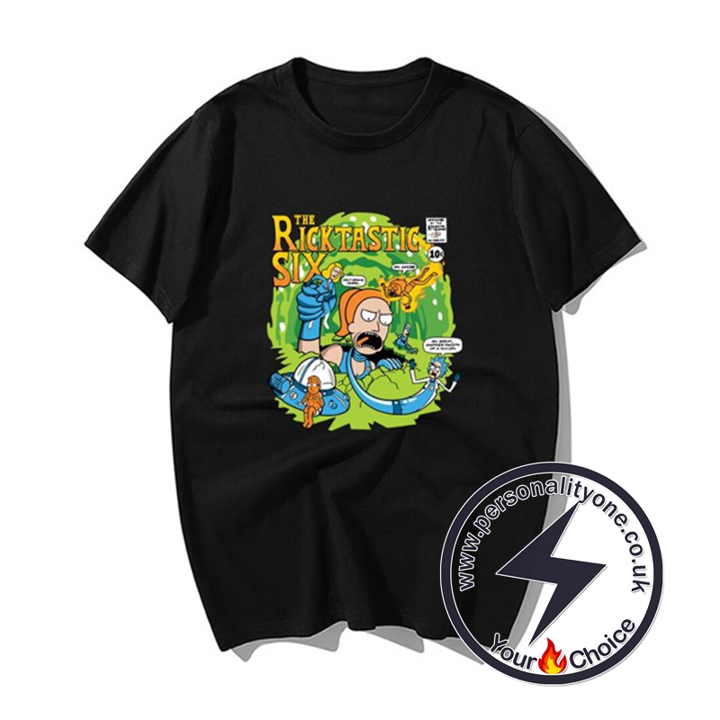 New Rick &Morty Super Cool T-shirts black