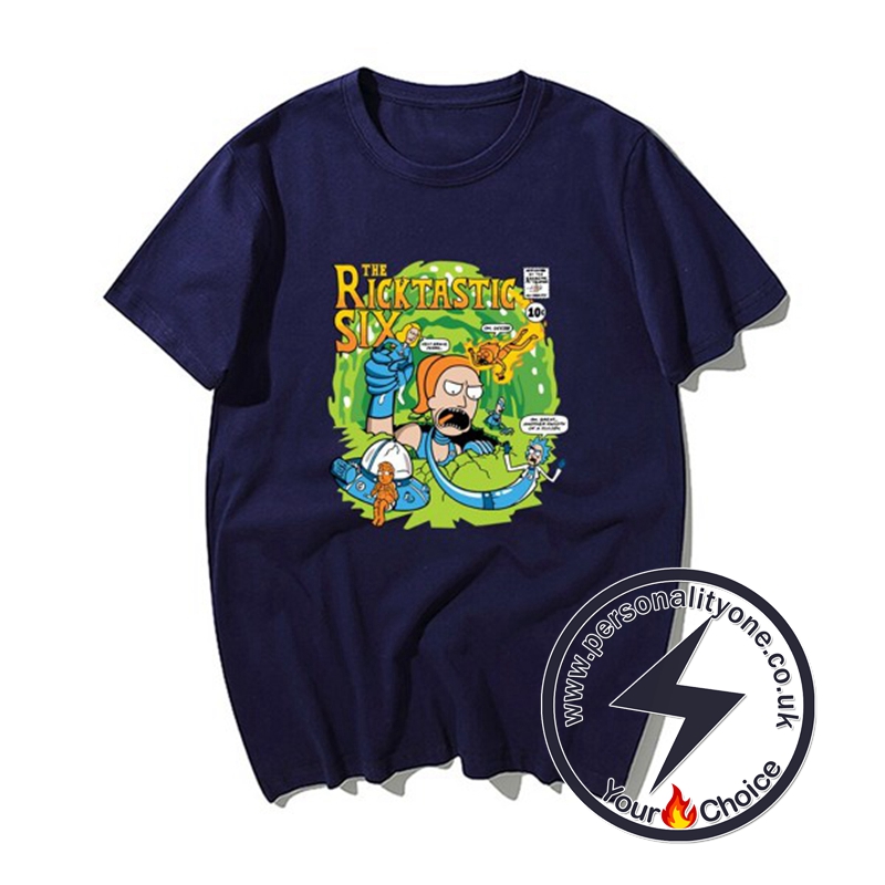 New Rick &Morty Super Cool T-shirts purple