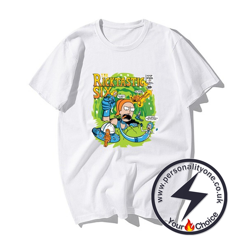 New Rick &Morty Super Cool T-shirts white