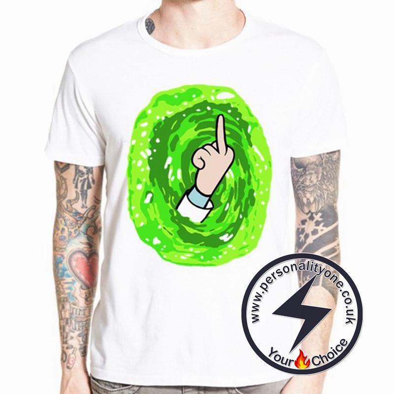 Rick’s Midde Fingger T-shirt