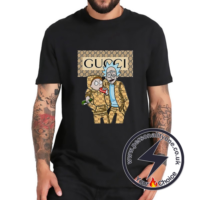 Rick&Morty GUCCl Luxury Brand T-shirt