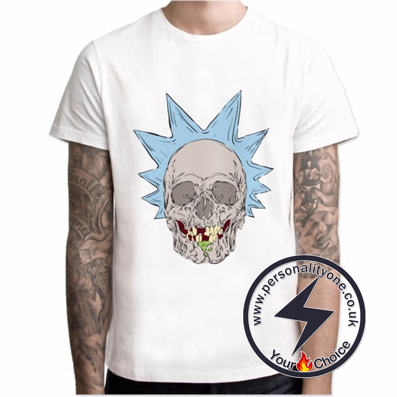 Skull Rick Sanchez T-shirt