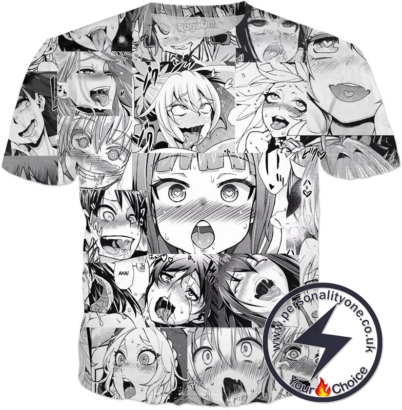 Ahegao T-Shirt Classic Face