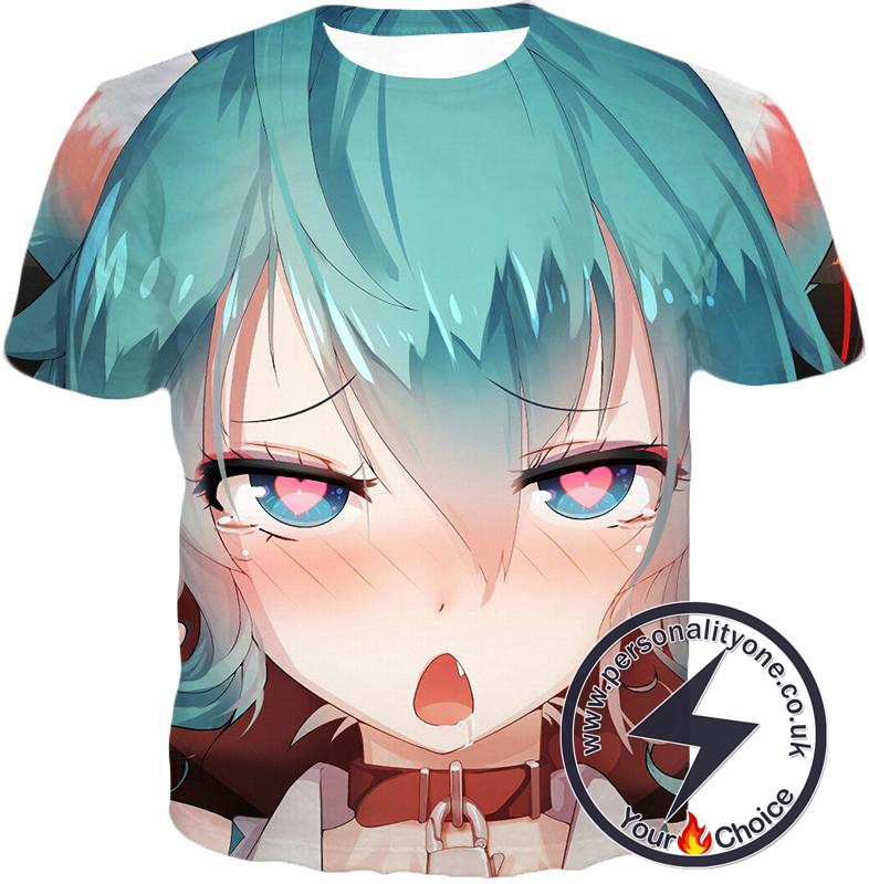 Ahegao T-Shirt Hatsune Miku