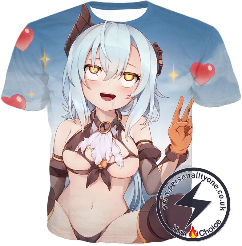 Ahegao T-Shirt Warship Girls