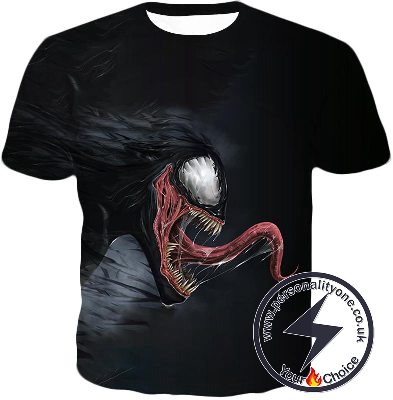 Alien Symbiotic Life Form Venom Black T-Shirt