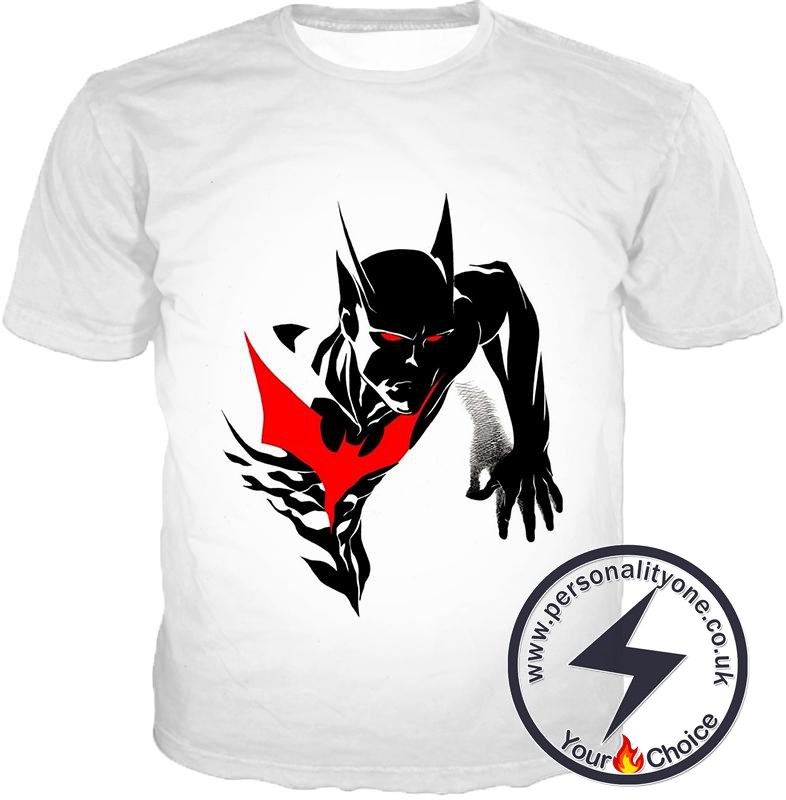 Amazing Evolution Batman Beyond Promo White T-Shirt