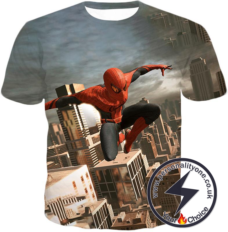 Amazing Spiderman 3D Action T-Shirt