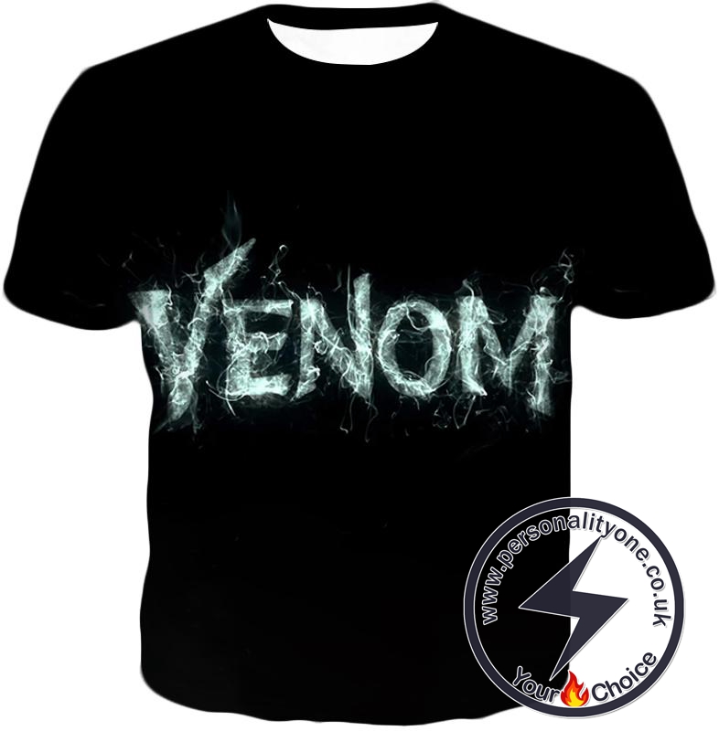 Amazing Venom Promo Logo Black T-Shirt