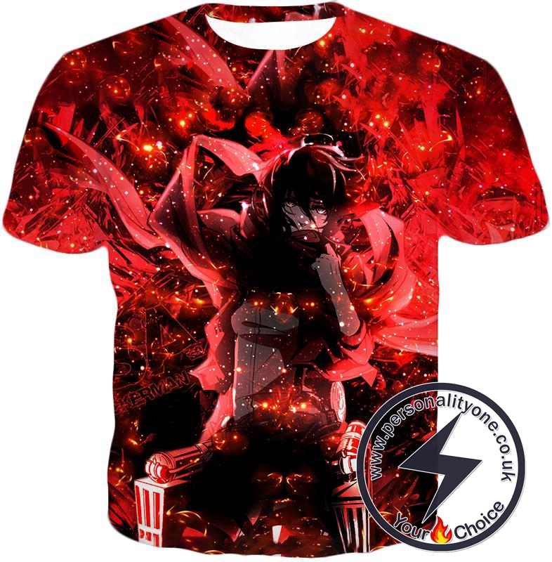 Attack on Titan Awesome Mikasa Ackerman Fan Promo T-Shirt