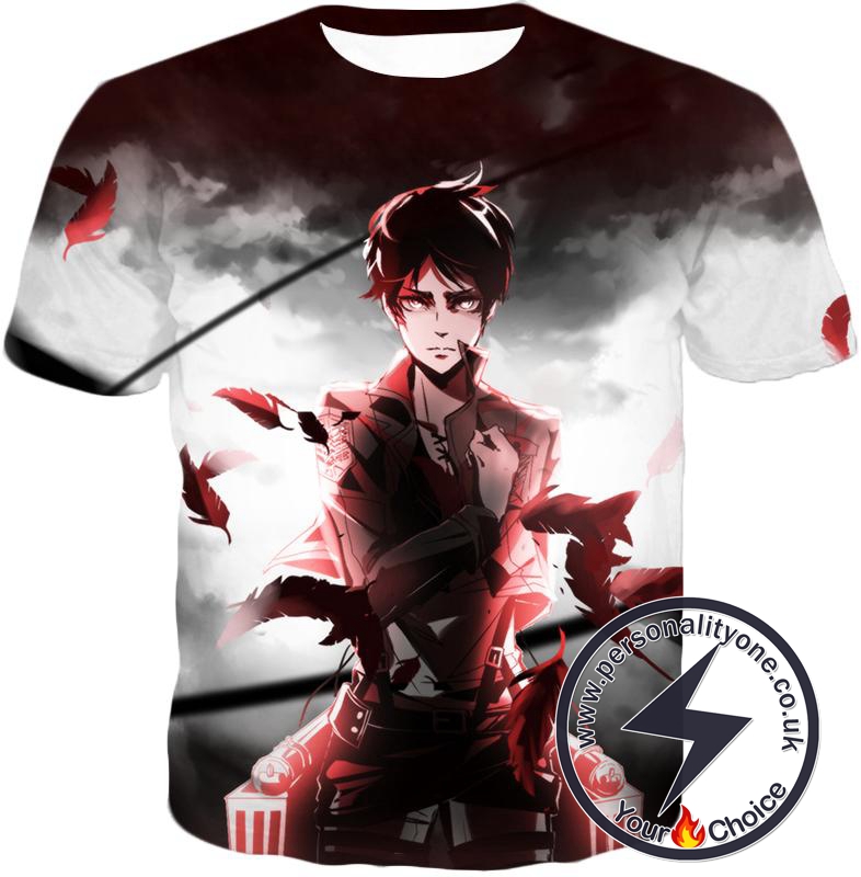 Attack on Titan Cool Survey Corps Soldier Eren Yeager T-Shirt