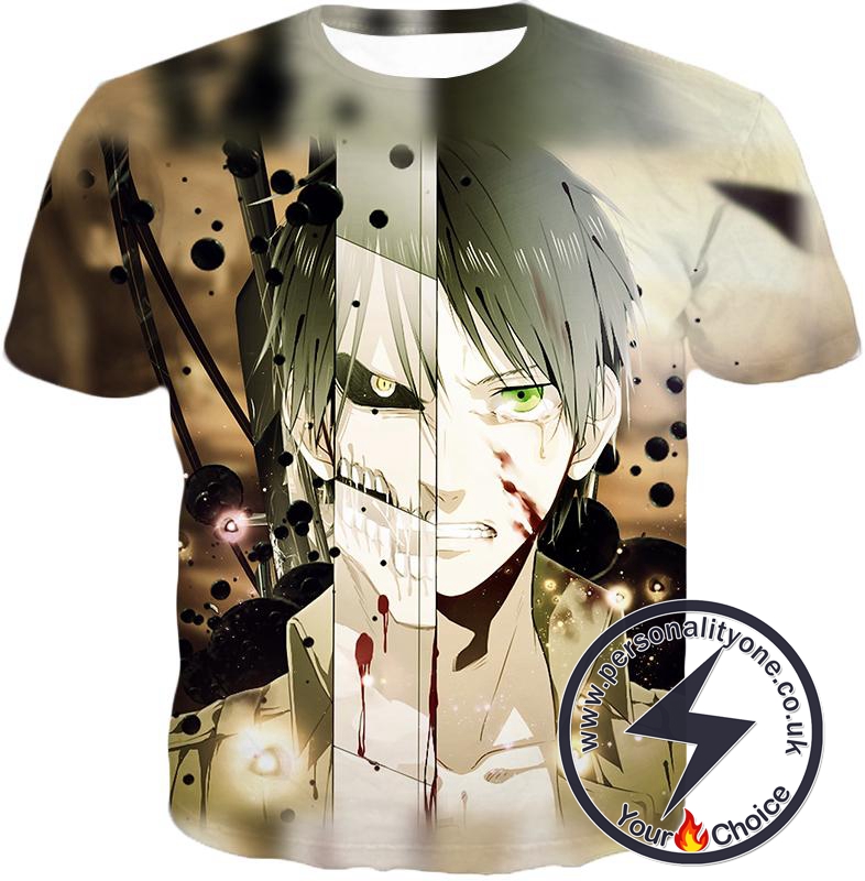 Attack on Titan The Titan Human Eren Yeager T-Shirt