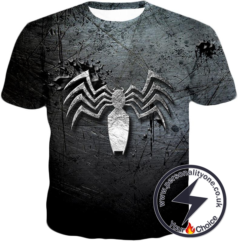 Awesome 3D Symbiotic Venom Logo T-Shirt