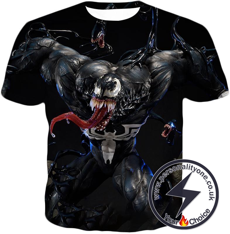 Awesome Villain Venom Black T-Shirt