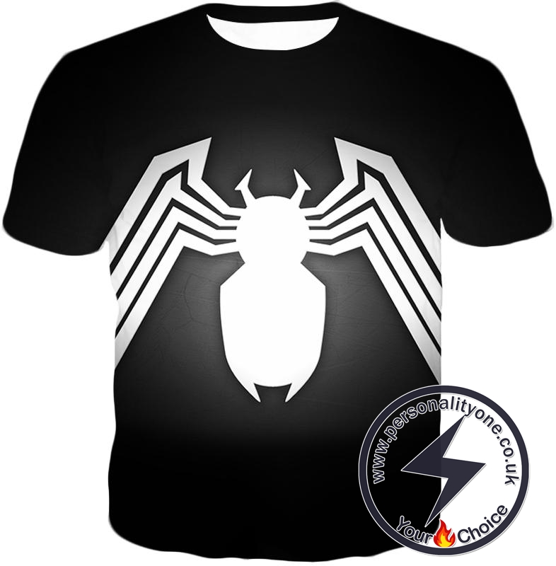 Cool Venom Logo Promo Black T-Shirt