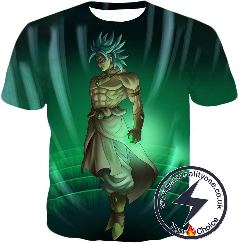 Dragon Ball Super Awesome Legendary Super Saiyan Broly Cool Graphic Anime T-Shirt