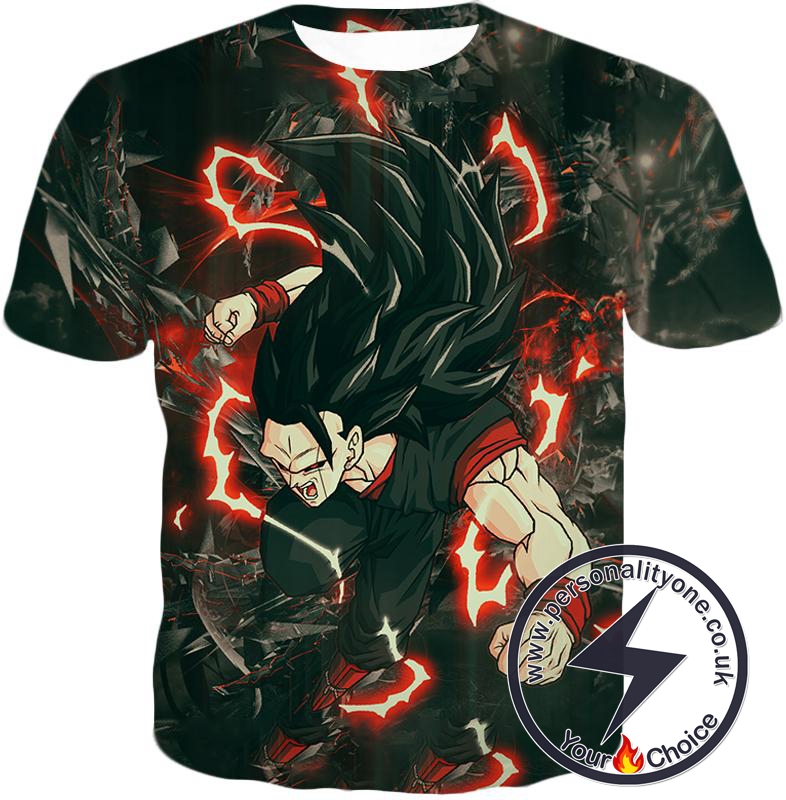 Dragon Ball Super Awesome Vegito Ultimate Super Saiyan 8 Mode Cool Action T-Shirt