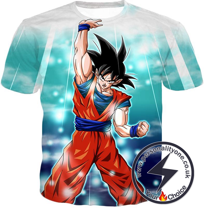 Dragon Ball Super Best Fighter Goku Awesome Hero Action Anime T-Shirt