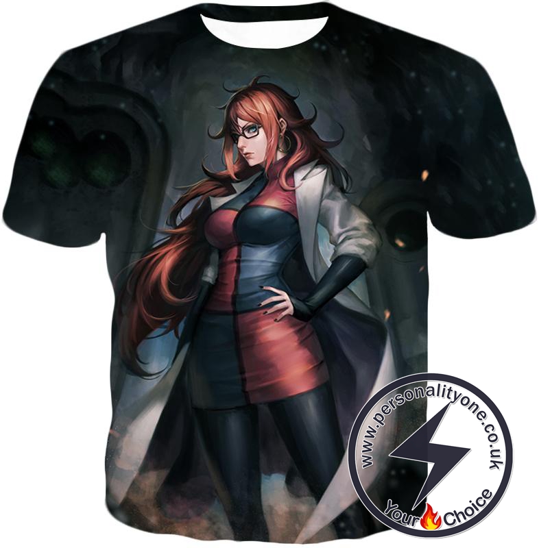 Dragon Ball Super Extremely Cool Android 21 HD Graphic Anime Promo T-Shirt