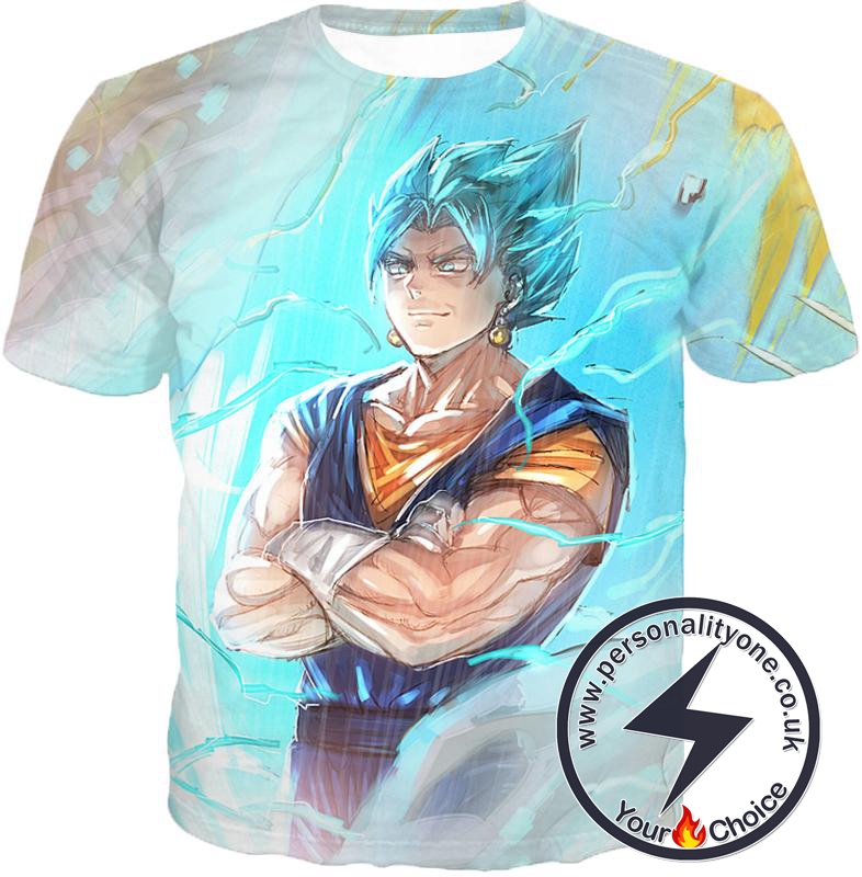 Dragon Ball Super Favourite Warrior Vegito Super Saiyan Blue Amazing Promo T-Shirt