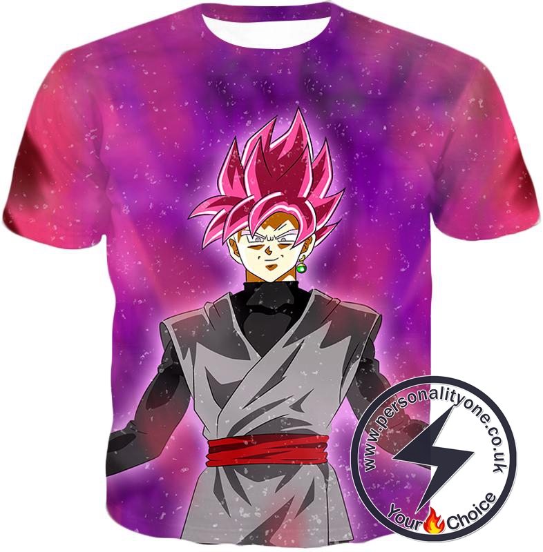 Dragon Ball Super Godly Form Zamasu Super Saiyan Rose Cool Promo Anime T-Shirt