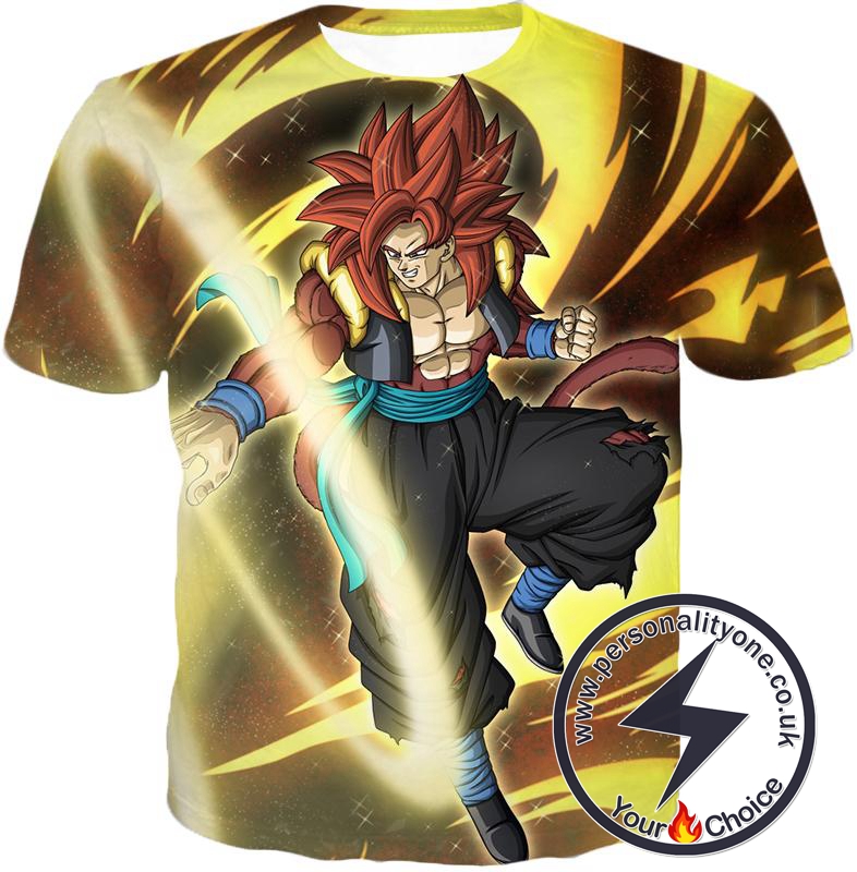 Dragon Ball Super Very Cool Gogeta Xeno Super Saiyan 4 Action Ultimate Anime Graphic T-Shirt