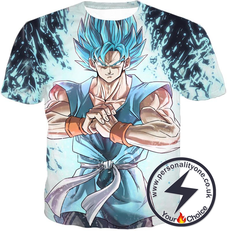 Dragon Ball Z T-Shirt - Super Saiyan Blue Goku GT