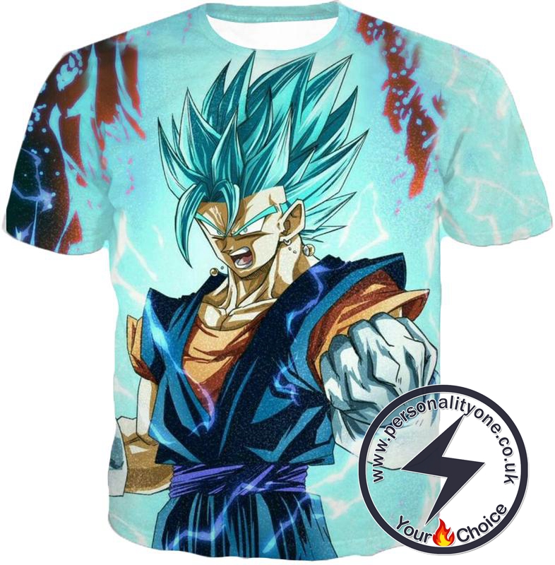 Dragon Ball Z T-Shirt - Super Saiyan Blue Vegito Power