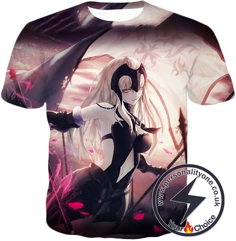 Fate Stay Night Grand Order Jeanne Alter Cool Action T-Shirt