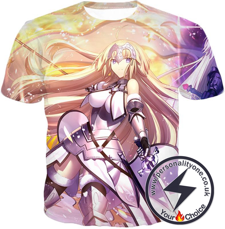 Fate Stay Night Legendary Jeanne dArc Bold Action T-Shirt