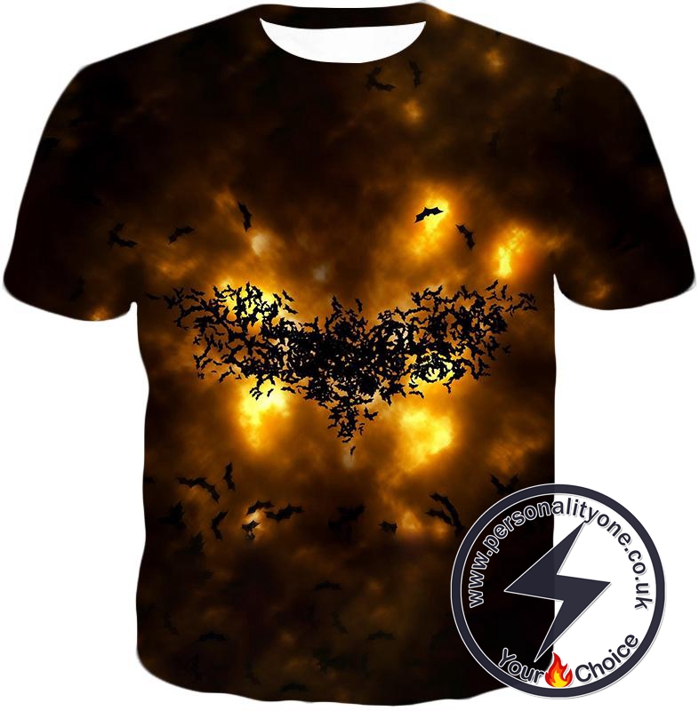 Fearless Hero Symbol Batman Logo Cool Graphic T-Shirt