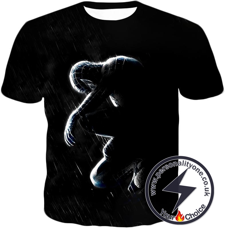 Incredible American Hero Spiderman Cool Action T-Shirt