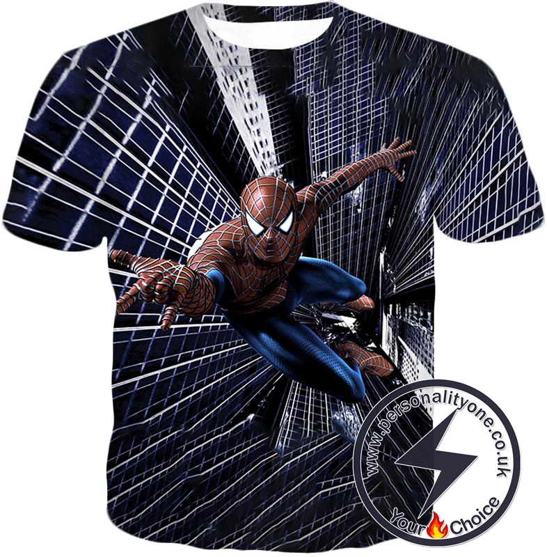 Marvels Amazing Spiderman Action Hero T-Shirt