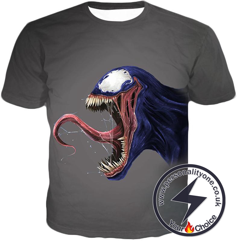 Marvels Venom Grey Animated T-Shirt