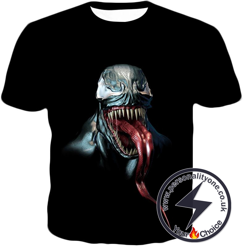 Marvels Villain Venom Black T-Shirt