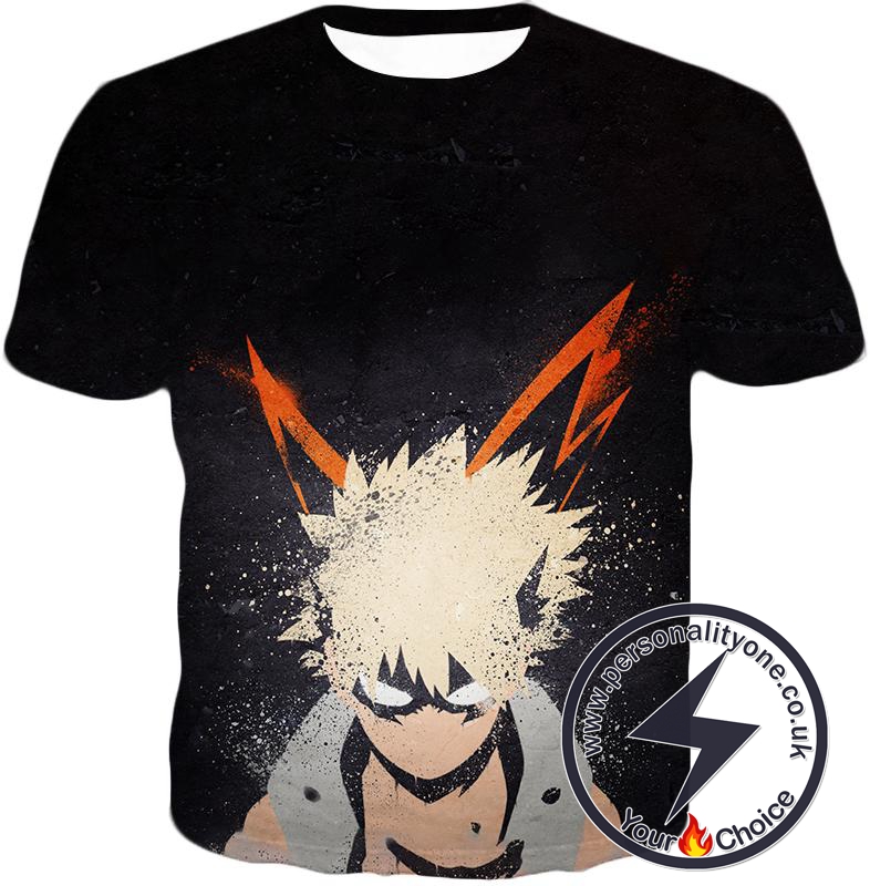 My Hero Academia Explosive Hero Student Katsuki Bakugo T-Shirt