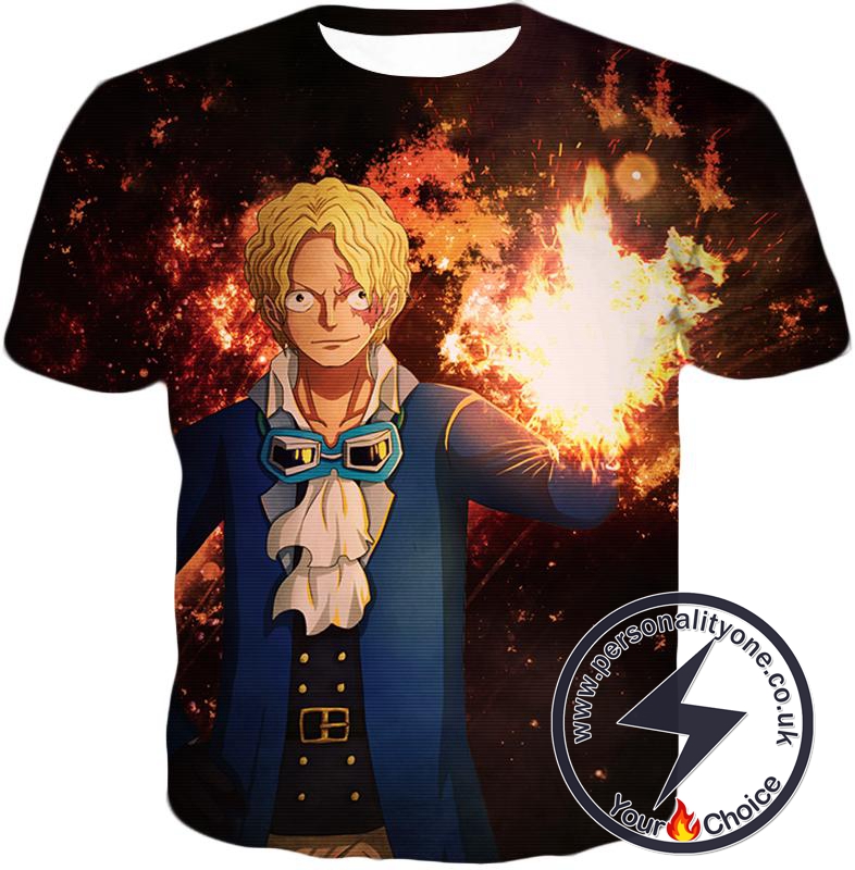 One Piece Cool Revolutionary Number 2 Sabo Anime T-Shirt