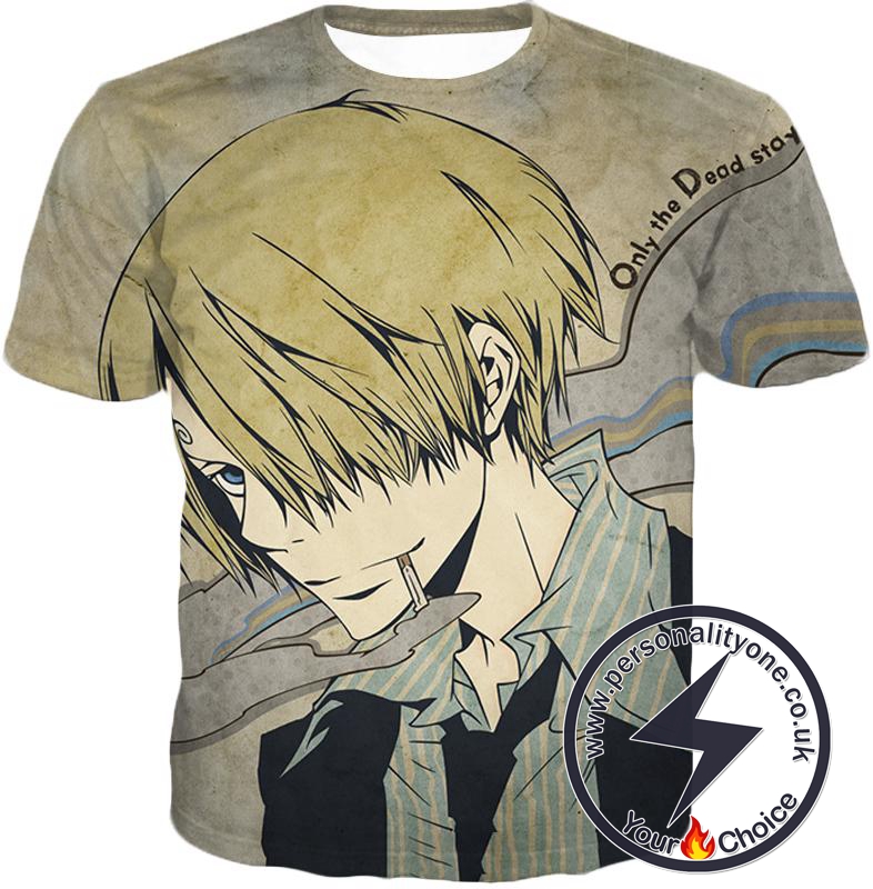 One Piece Straw Hat Pirate Chef Vinsmoke Sanji Cool T-Shirt