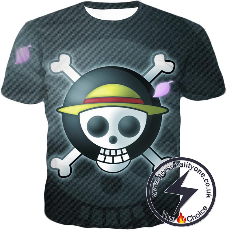 One Piece Super Cool Straw Hat Pirate Logo Promo T-Shirt