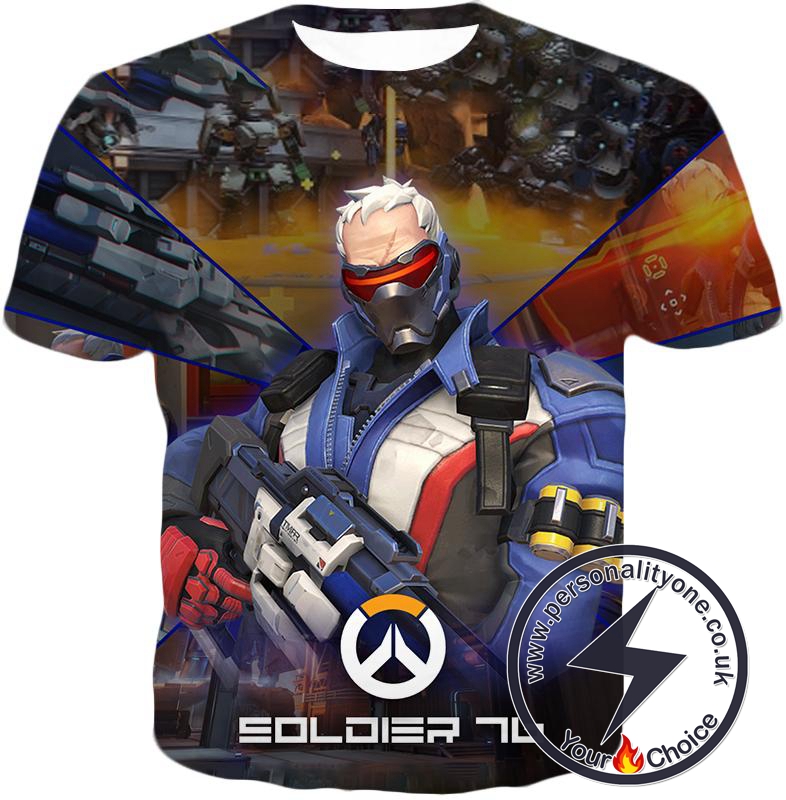 Overwatch Best Mercenary Soldier:76 T-Shirt