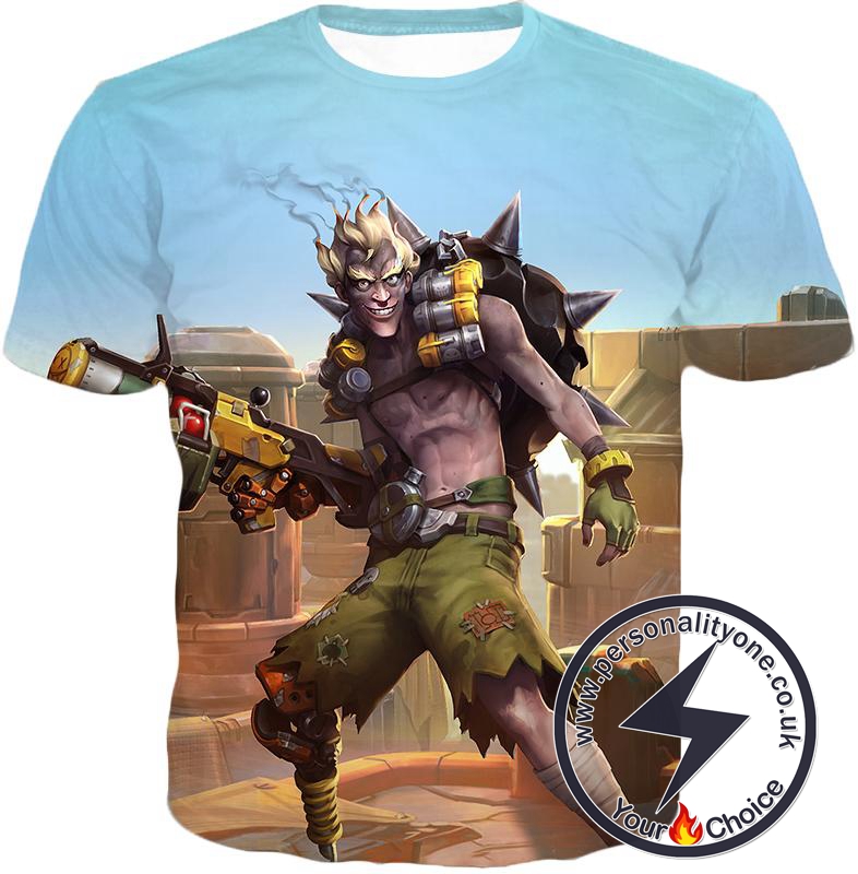 Overwatch Bomb Obsessed Junkrat T-Shirt