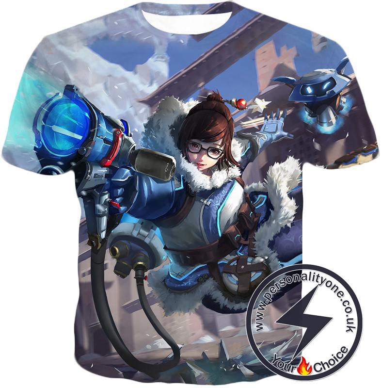 Overwatch Climatologist Mei Awesome Defense Hero T-Shirt