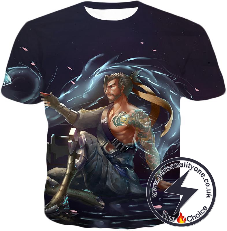 Overwatch Coolest Defense Agent Hanzo T-Shirt