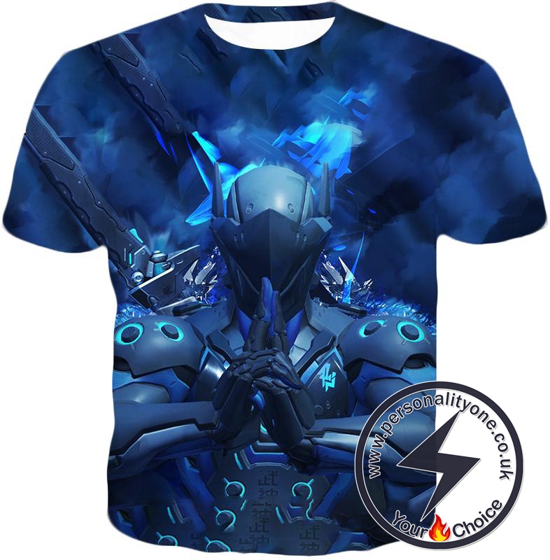 Overwatch Coolest Fighter Cyborg Genji T-Shirt