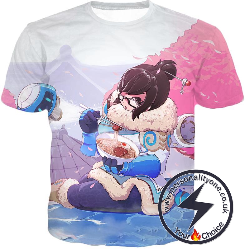 Overwatch Cute Defense Hero Climatologist Mei T-Shirt