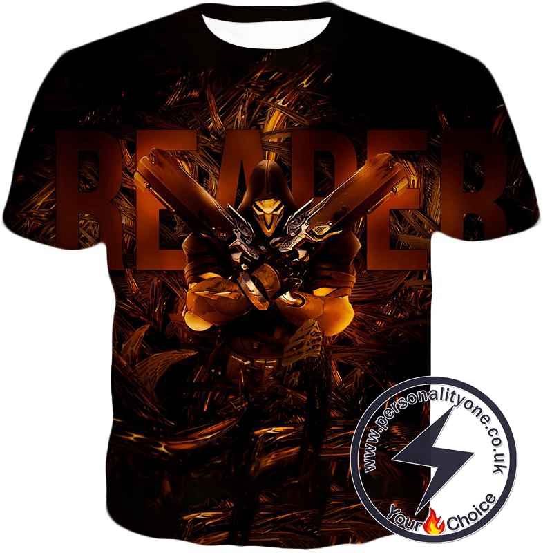 Overwatch Dangerous Defense Hero Reaper T-Shirt