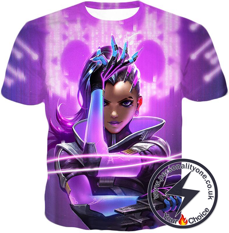 Overwatch Deadly Attacker Sombra T-Shirt