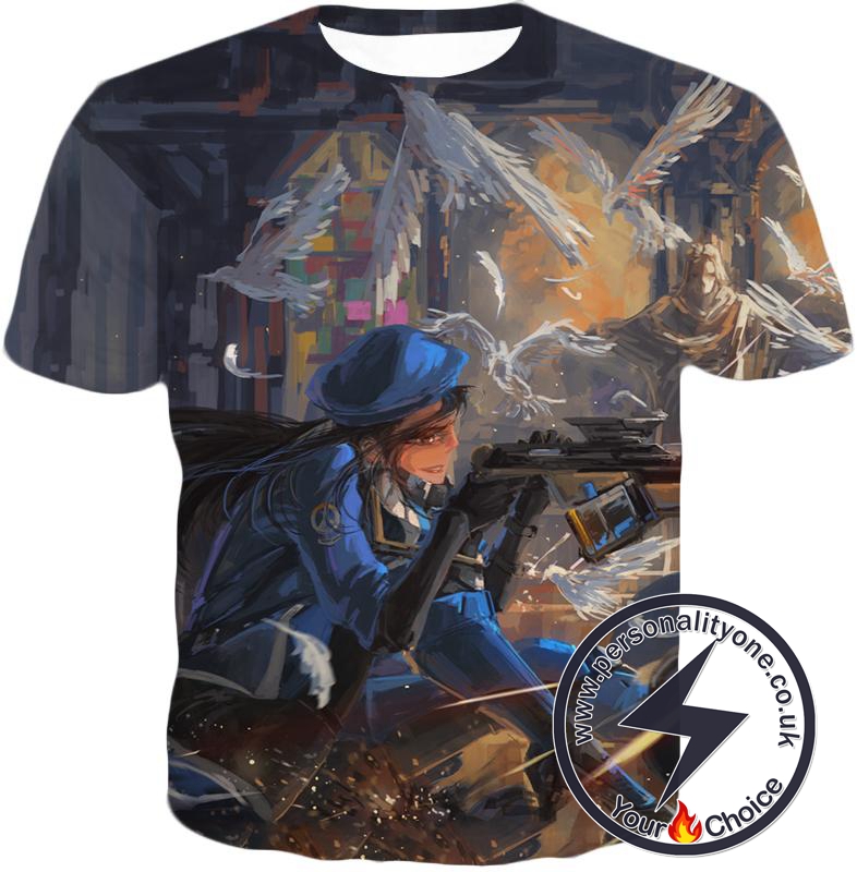 Overwatch Elite Sniper Ana Amari T-Shirt